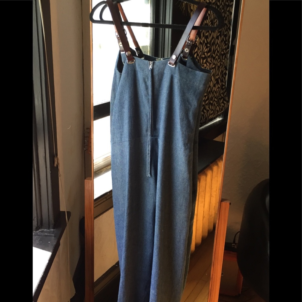 One price zip up jean romper